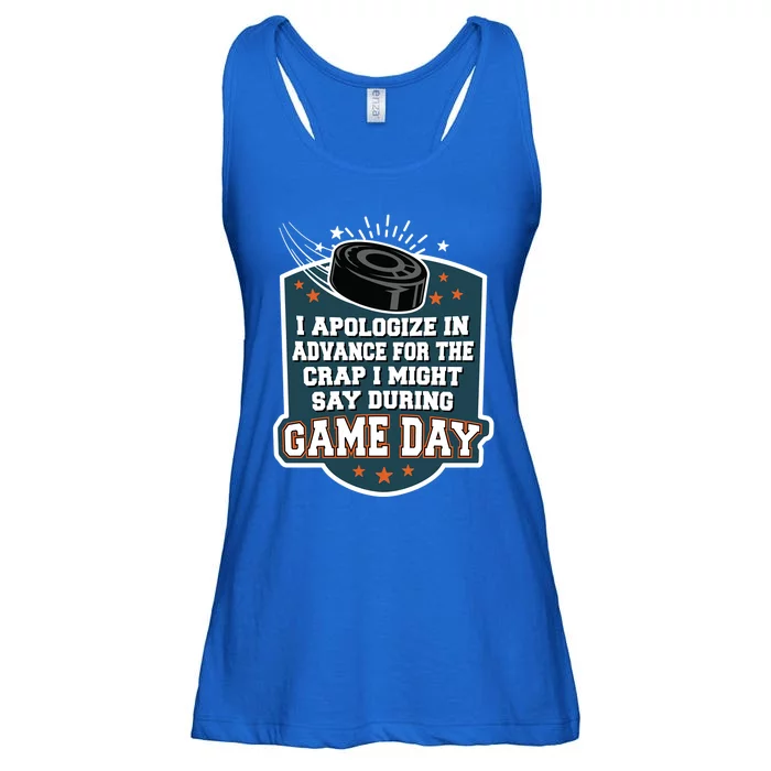 Ice Hockey Game Day For Ice Hockey Fans Cute Gift Ladies Essential Flowy Tank