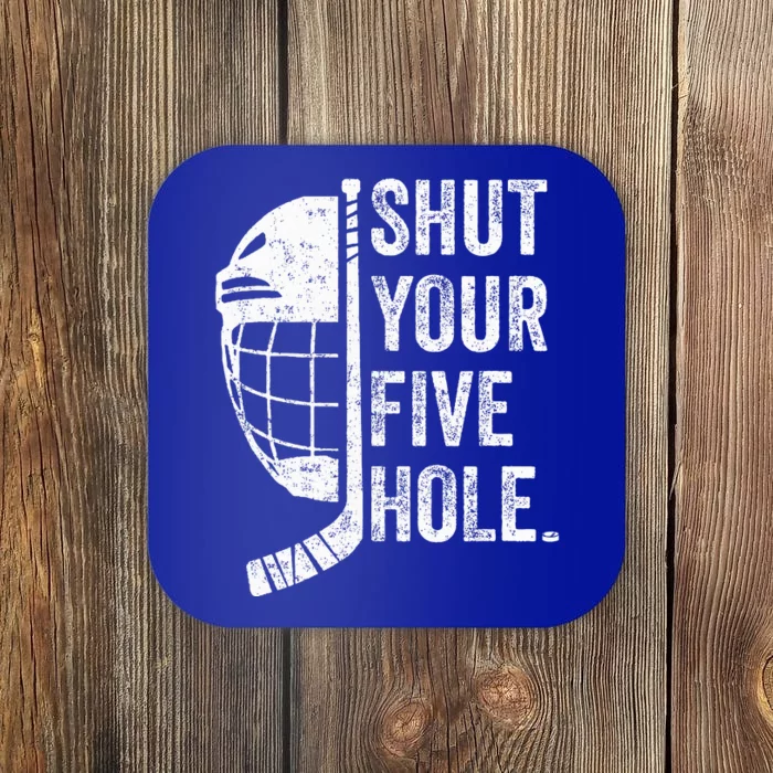 Ice Hockey Goalie Coaster