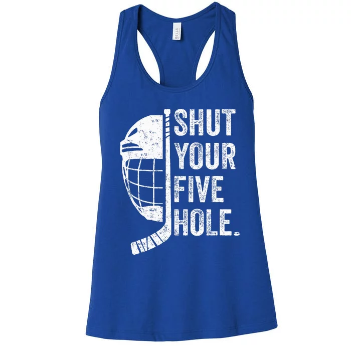 Ice Hockey Goalie Women's Racerback Tank