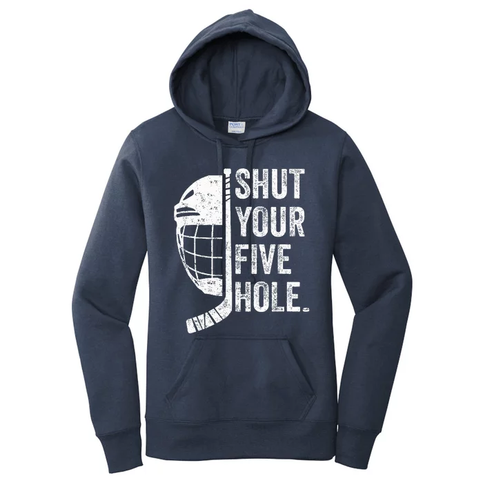 Ice Hockey Goalie Women's Pullover Hoodie