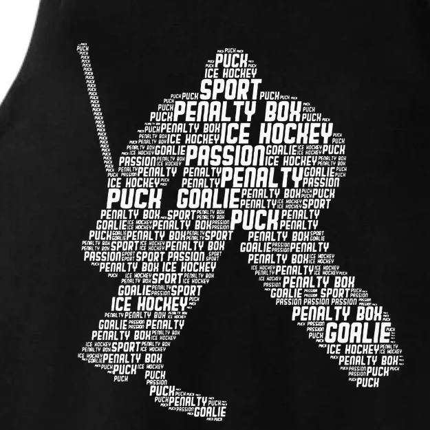 Ice Hockey Goalie Hockey Ladies Tri-Blend Wicking Tank