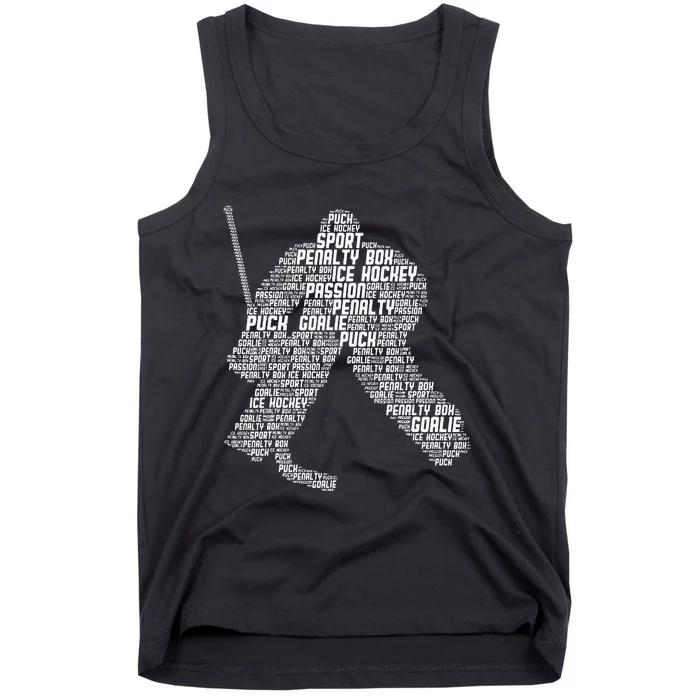 Ice Hockey Goalie Hockey Tank Top