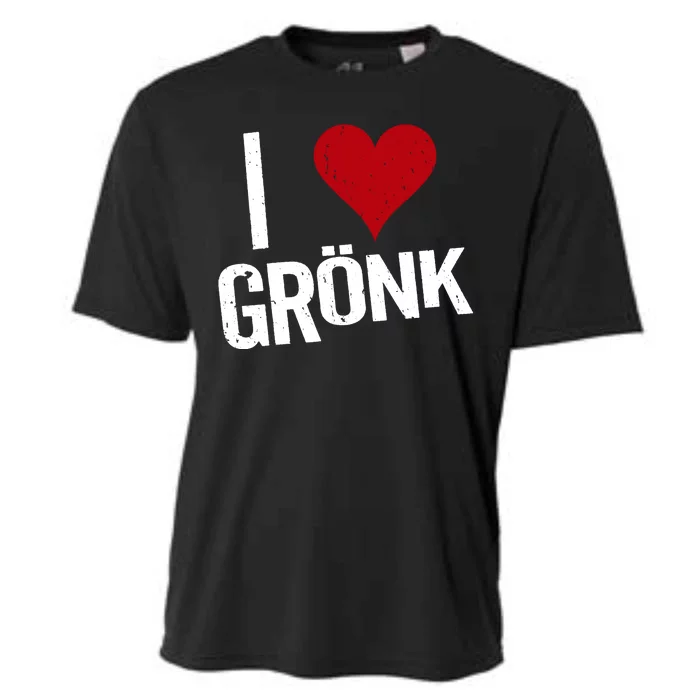 I Heart Gronk Cooling Performance Crew T-Shirt