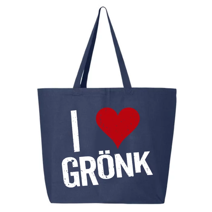 I Heart Gronk 25L Jumbo Tote