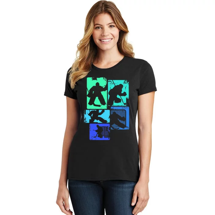 Ice Hockey Goalie Hockey Player Women's T-Shirt