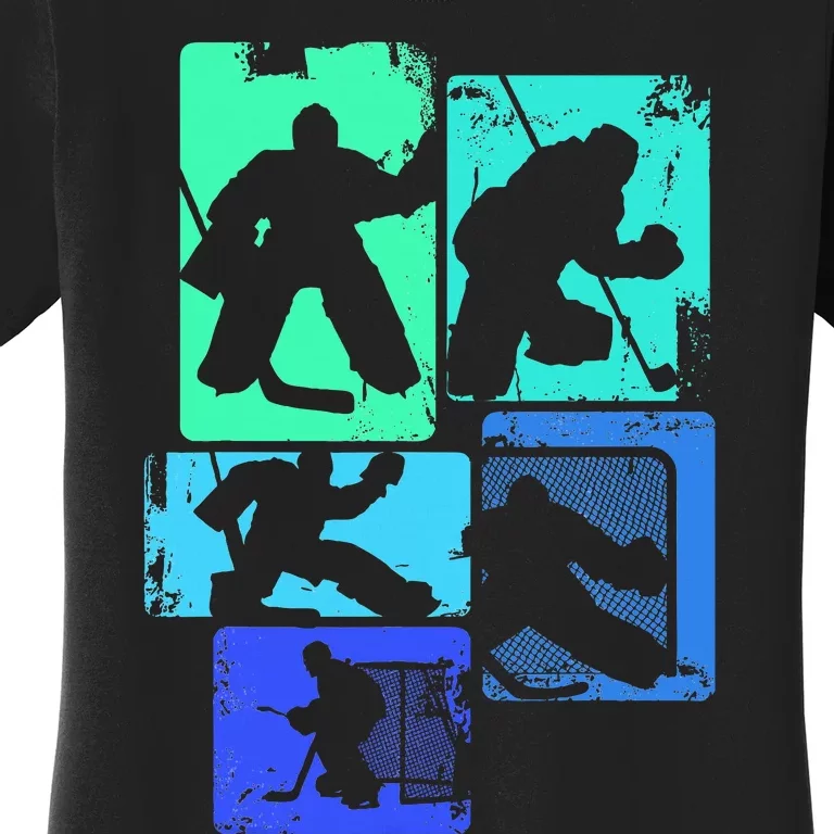 Ice Hockey Goalie Hockey Player Women's T-Shirt