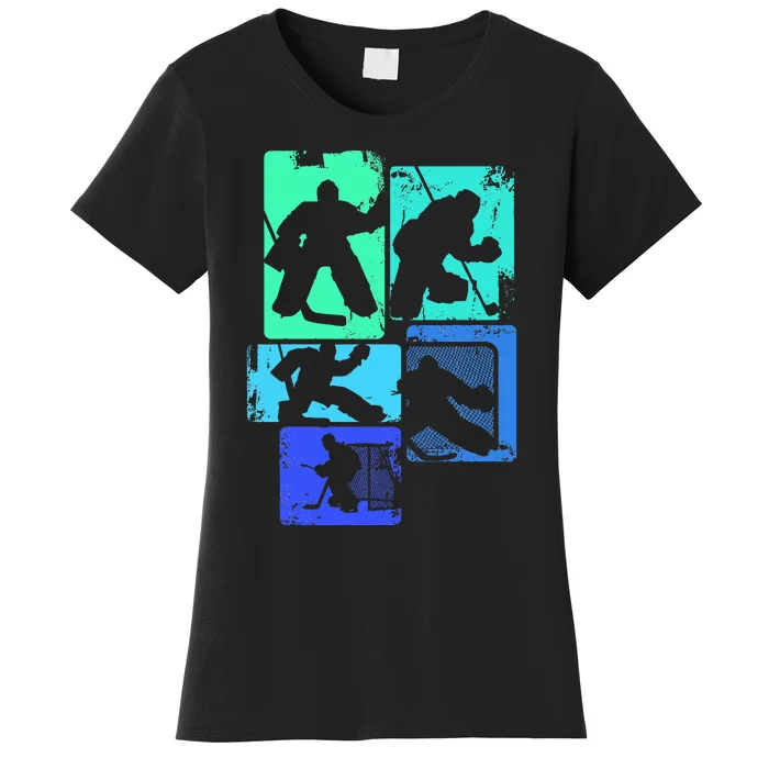 Ice Hockey Goalie Hockey Player Women's T-Shirt