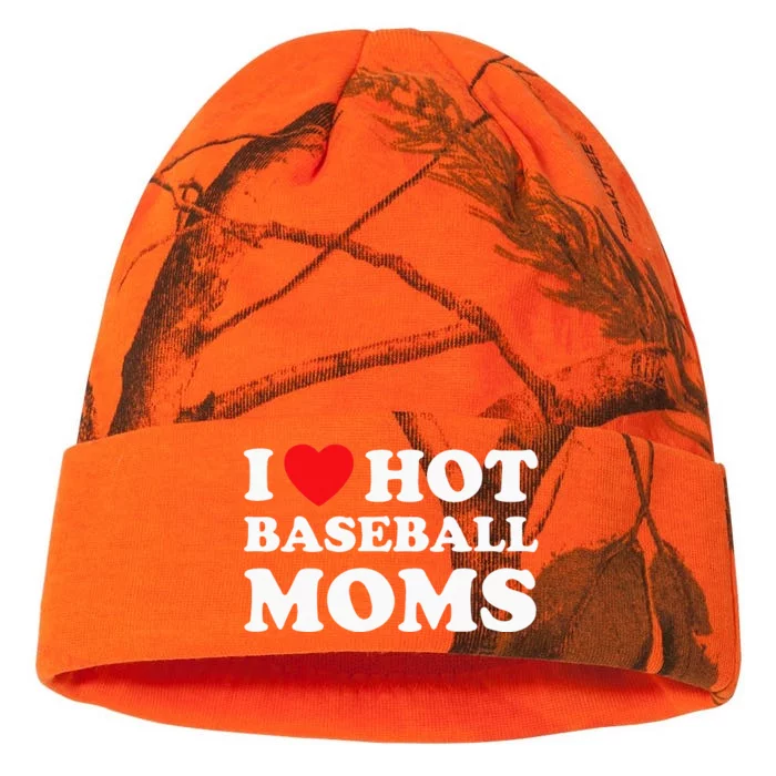 I Heart Hot Moms Baseball Mom Kati - 12in Camo Beanie