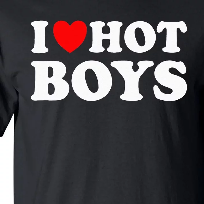 I Heart Hot I Love Hot Tall T-Shirt