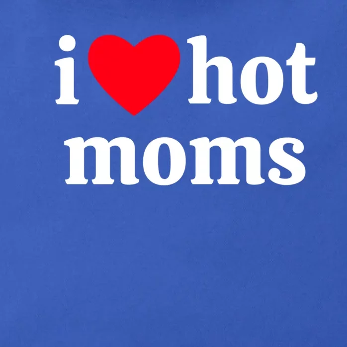 I Heart Hot Moms Gift Zip Tote Bag