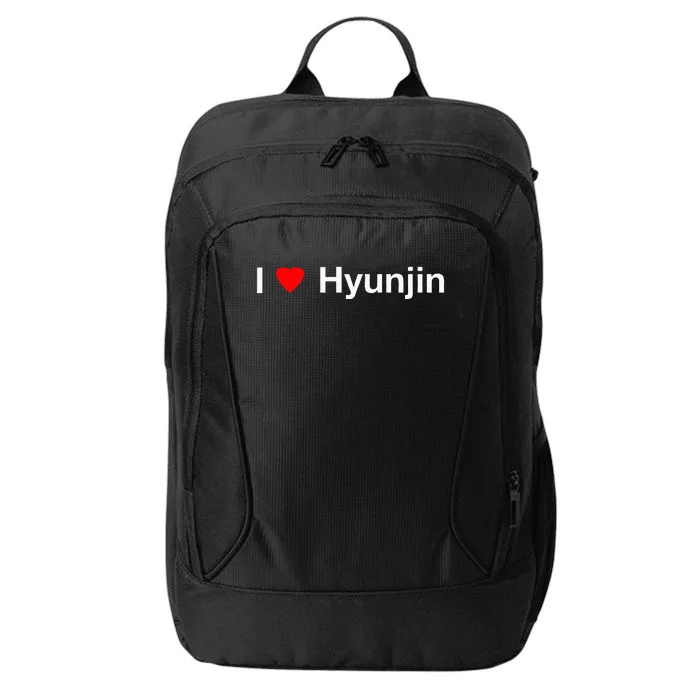 I Heart Hyunjin City Backpack