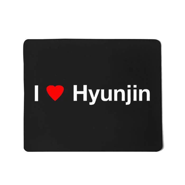 I Heart Hyunjin Mousepad