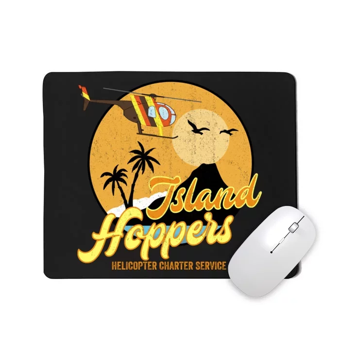 Island Hoppers Helicoter Charter Services Mousepad