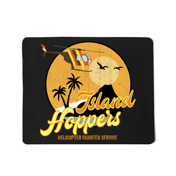 Island Hoppers Helicoter Charter Services Mousepad