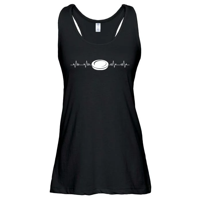 Ice Hockey Heartbeat Ladies Essential Flowy Tank