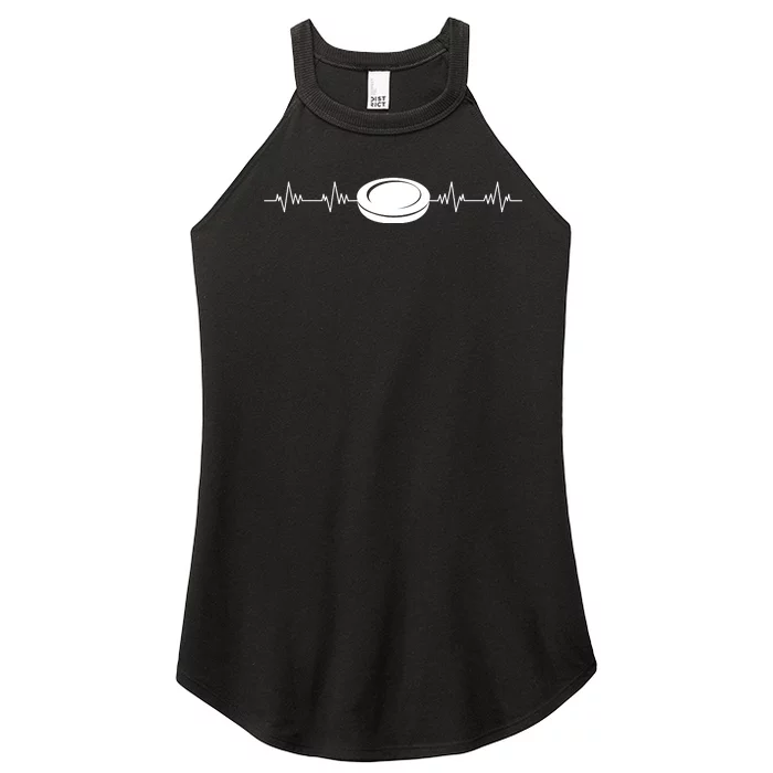 Ice Hockey Heartbeat Women’s Perfect Tri Rocker Tank