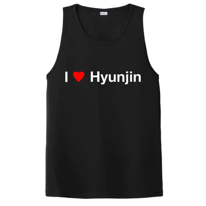 I Heart Hyunjin Performance Tank