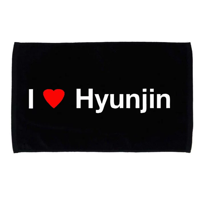 I Heart Hyunjin Microfiber Hand Towel