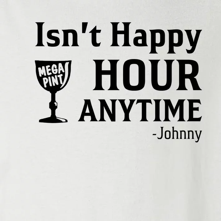 Isn't Happy Hour Anytime Justice For Johnny Depp Mega Pint Toddler Long Sleeve Shirt