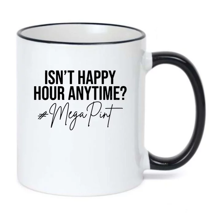 IsnT Happy Hour Anytime Mega Pint Black Color Changing Mug