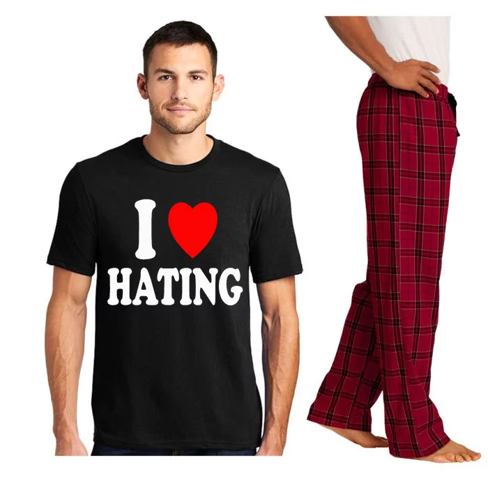 I Heart Hating Sarcastic Pessimistic Loner Pajama Set