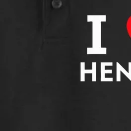 I Heart Hentai I Love Hentai Dry Zone Grid Performance Polo