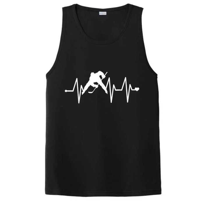 Ice Hockey Heartbeat Performance Tank