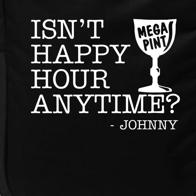 Isn't Happy Hour Anytime Mega Pint Johnny Depp Impact Tech Backpack