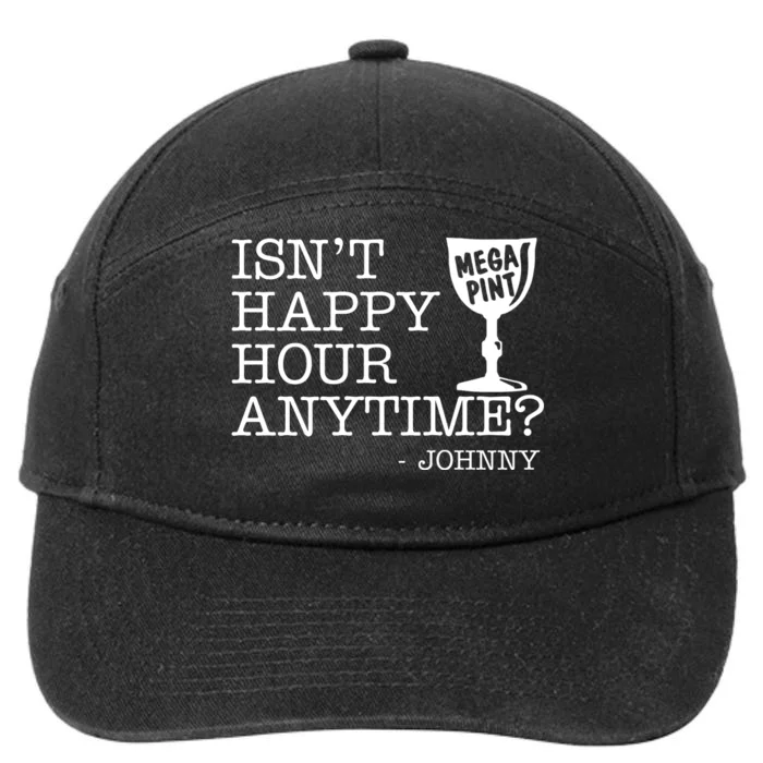 Isn't Happy Hour Anytime Mega Pint Johnny Depp 7-Panel Snapback Hat