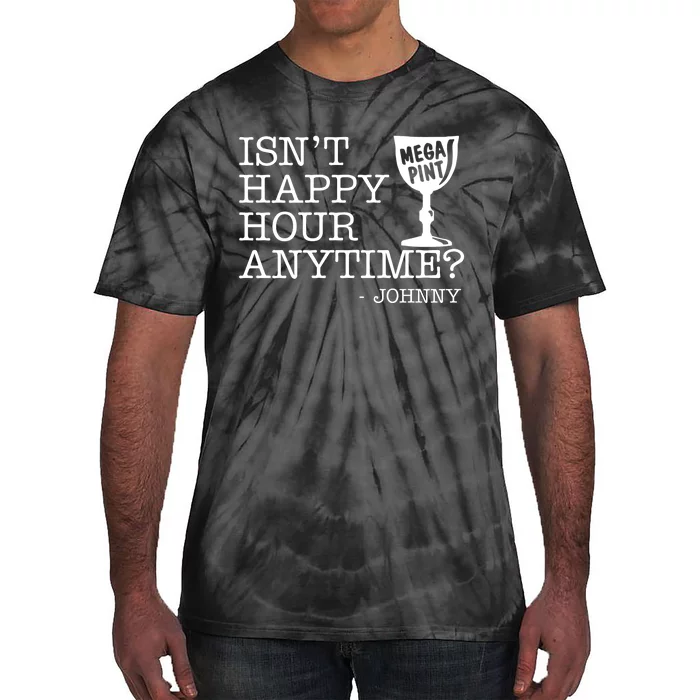 Isn't Happy Hour Anytime Mega Pint Johnny Depp Tie-Dye T-Shirt