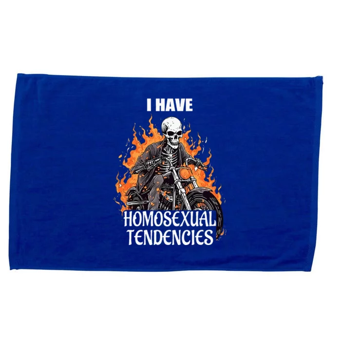 I Have Homosexual Tendencies Apparel Microfiber Hand Towel