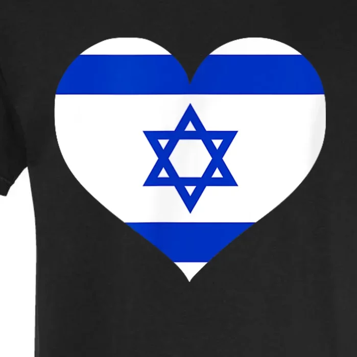 Israel Heart Garment-Dyed Heavyweight T-Shirt