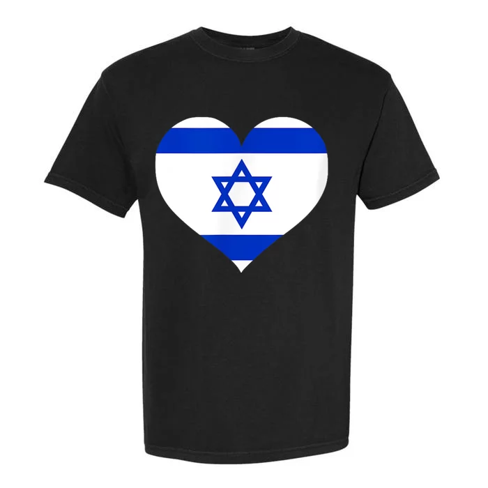 Israel Heart Garment-Dyed Heavyweight T-Shirt