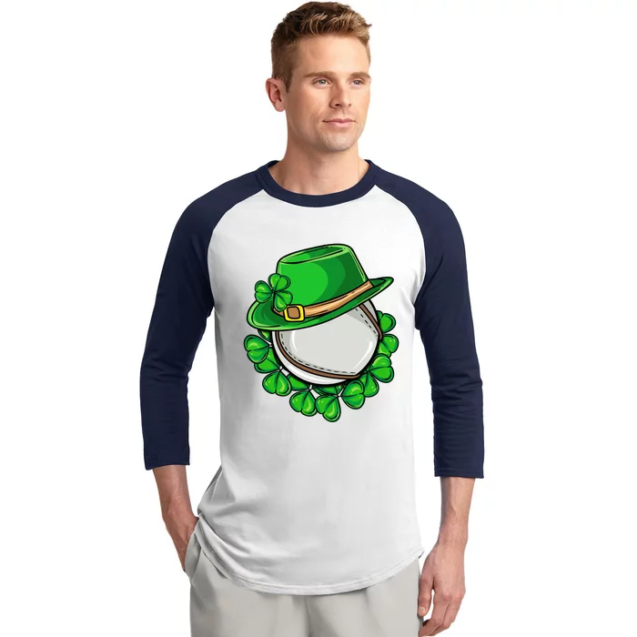 Irish Hurling Ireland St Patricks Day Gaelic Games Sports Gift Baseball Sleeve Shirt