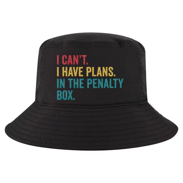 Ice Hockey I Have Plans In The Penalty Box Funny Cool Comfort Performance Bucket Hat