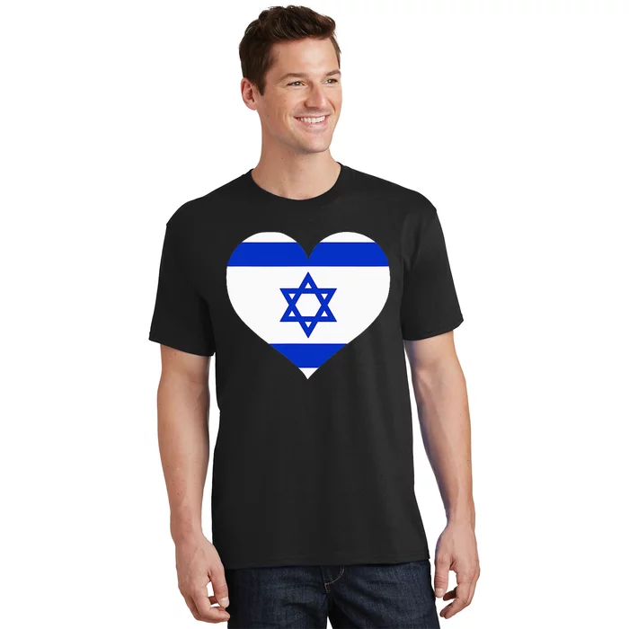 Israel Heart T-Shirt