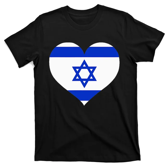 Israel Heart T-Shirt