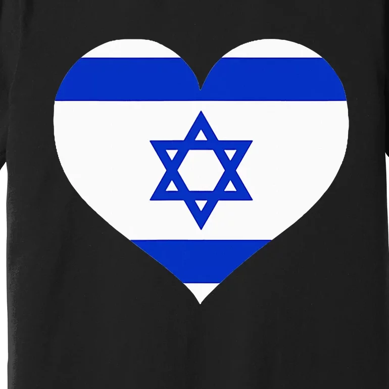 Israel Heart Premium T-Shirt