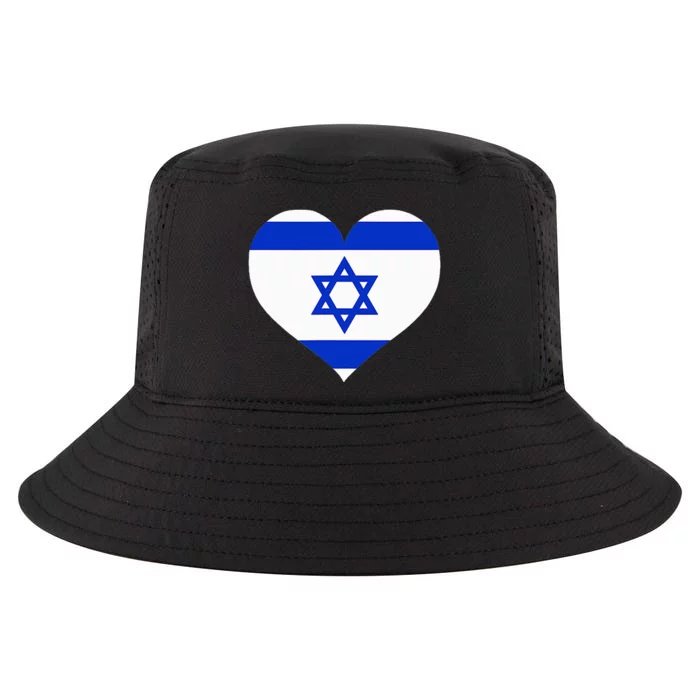 Israel Heart Cool Comfort Performance Bucket Hat