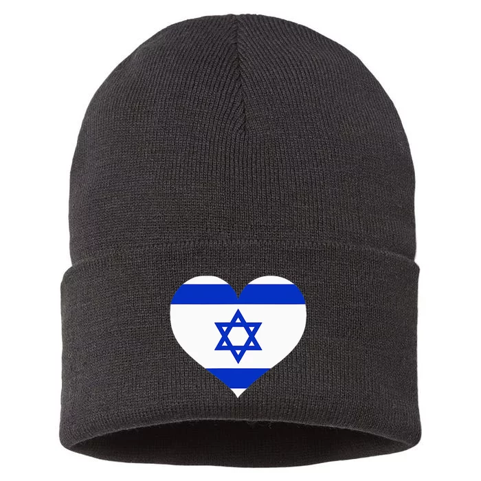 Israel Heart Sustainable Knit Beanie