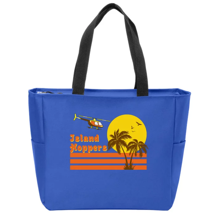 Island Hoppers Zip Tote Bag