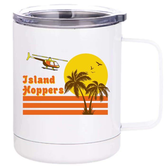 Island Hoppers Front & Back 12oz Stainless Steel Tumbler Cup