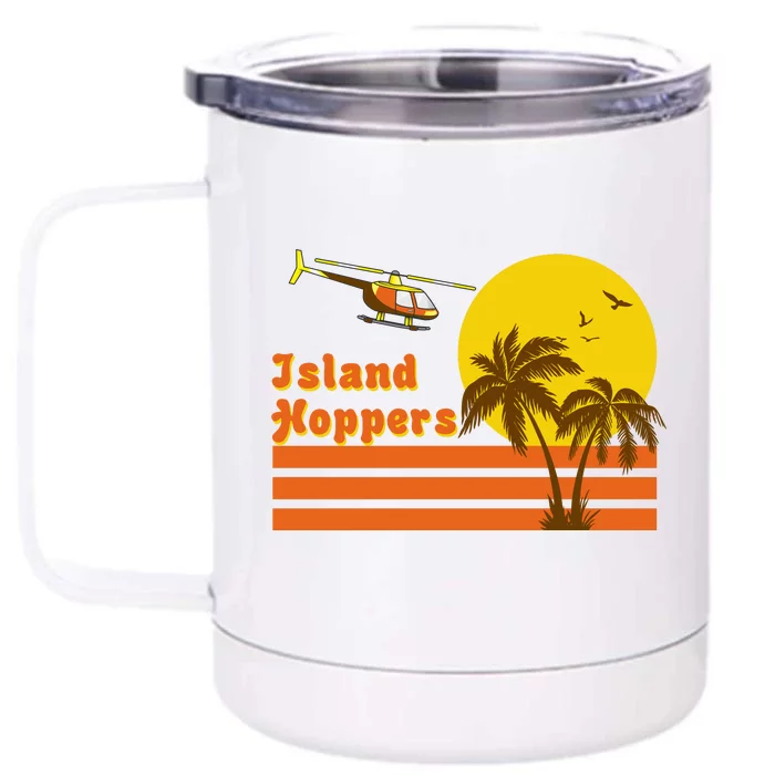 Island Hoppers Front & Back 12oz Stainless Steel Tumbler Cup