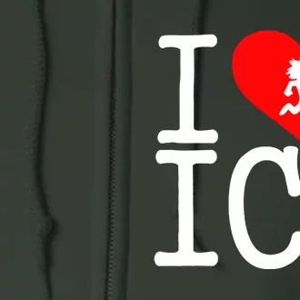 I Heart ICP Full Zip Hoodie