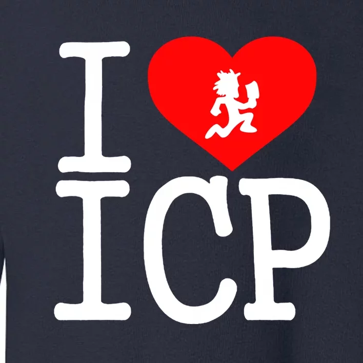 I Heart ICP Toddler Sweatshirt