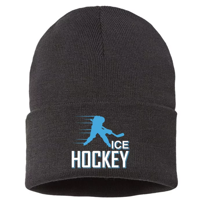 Ice Hockey Sustainable Knit Beanie