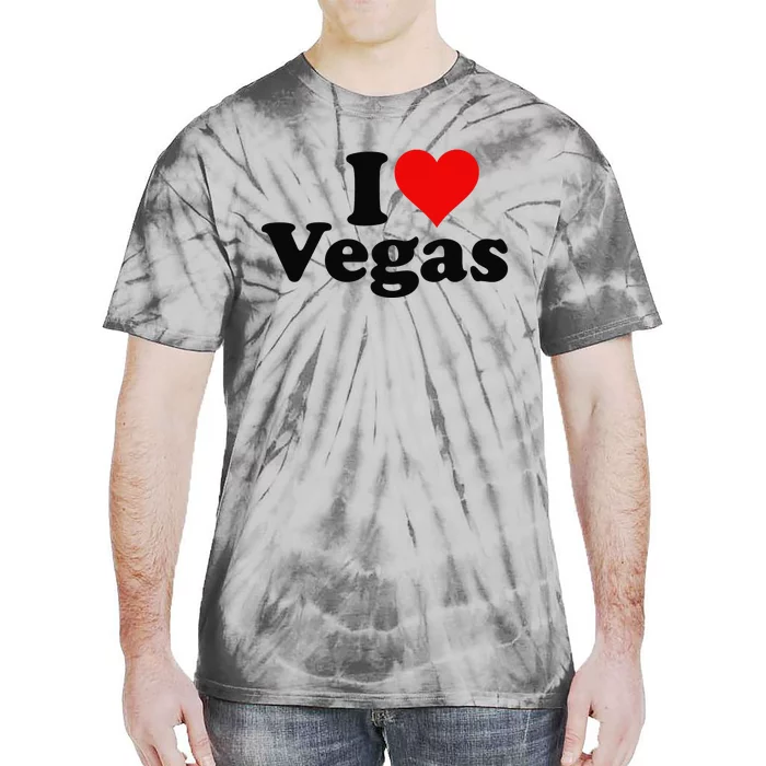 I HEART LOVE LAS VEGAS NEVADA Tie-Dye T-Shirt