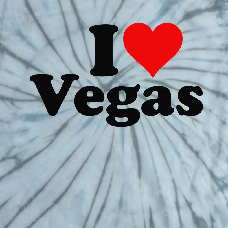 I HEART LOVE LAS VEGAS NEVADA Tie-Dye T-Shirt