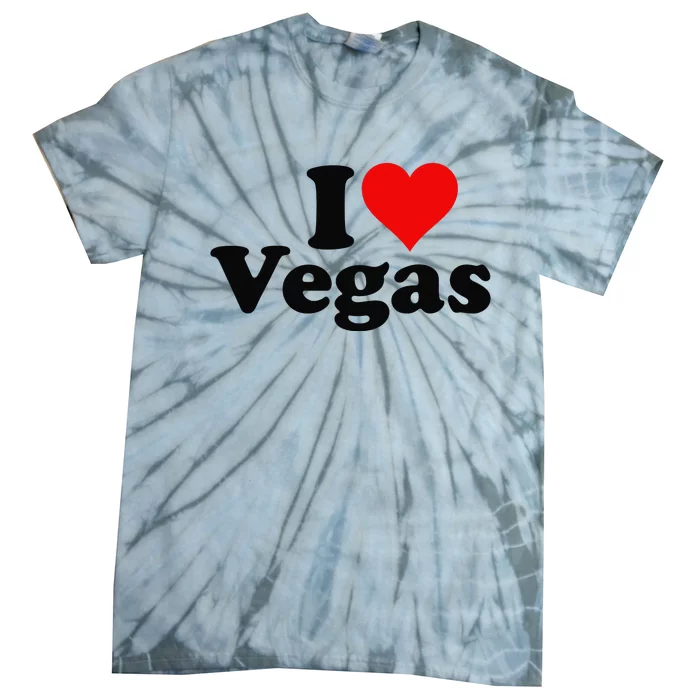 I HEART LOVE LAS VEGAS NEVADA Tie-Dye T-Shirt