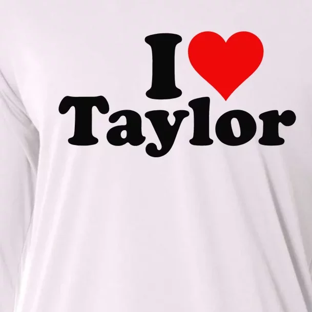 I HEART LOVE TAYLOR Cooling Performance Long Sleeve Crew